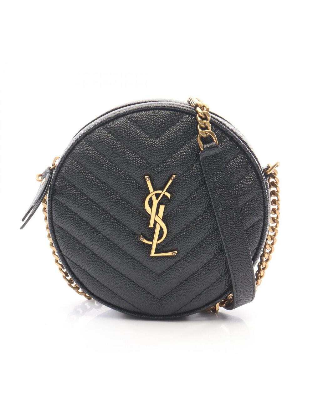 Yves Saint Laurent Vinyl Chain Shoulder #284718Y13B